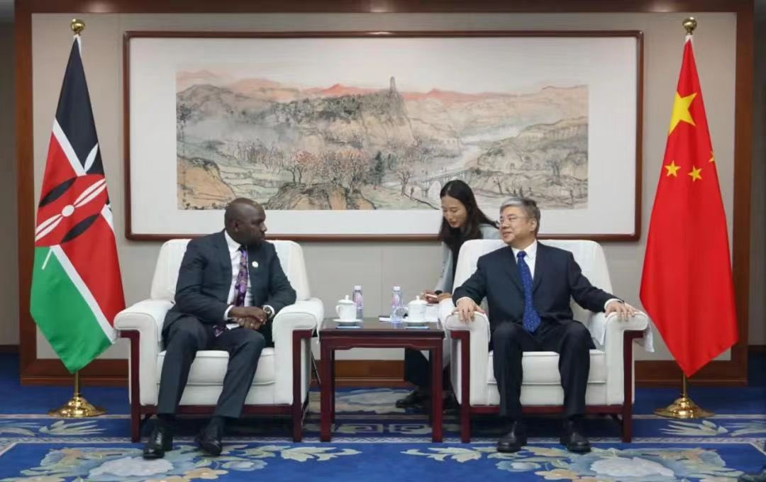 Murkomen said the government of China will finish pending road projects.