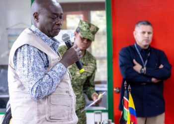 Deputy President Rigathi Gachagua during his visit to Colombia. PHOTO/DPCS.