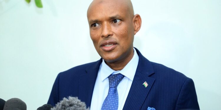 The Directorate of Criminal Investigations (DCI) boss Amin Mohamed. PHOTO/Courtesy