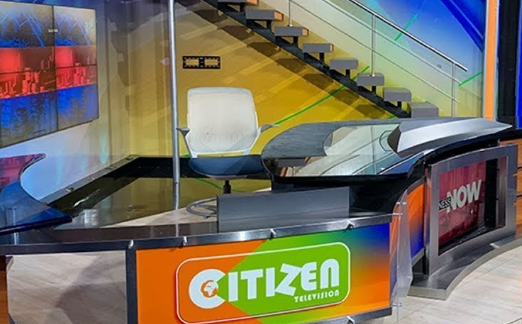 A photo of Citizen TV's studios in Nairobi.