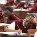 KCSE candidates sitting for their  Examinations. PHOTO/Courtesy.