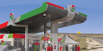 A national Oil Petrol station in Kenya.