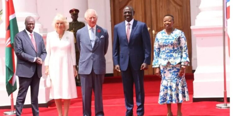 Gachagua Goes Viral After Missing King Charles and Queen Camilla's Reception