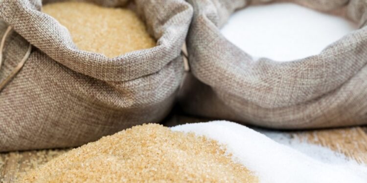 Photo of sugar packed in sacks. PHOTO/Courtesy.