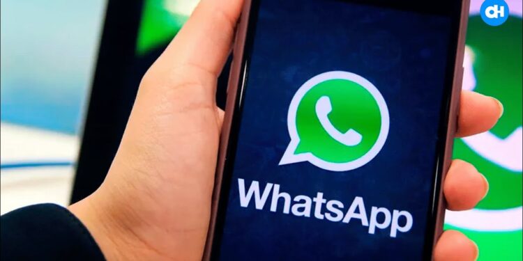 A photo of screen with the WhatsApp app. PHOTO/ Courtesy.
