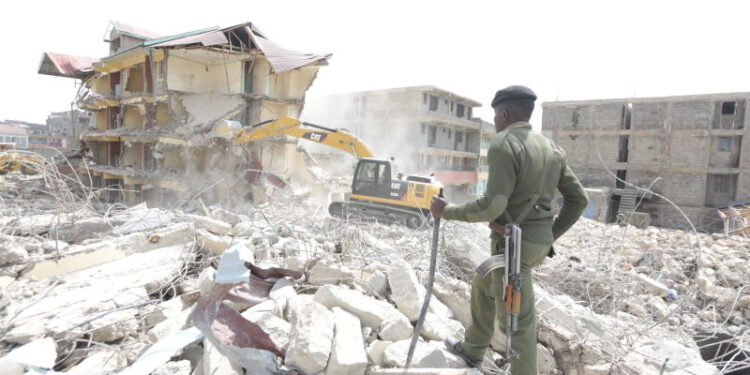 Demolitions Uhuru Stopped in Nairobi Estate Set to Resume