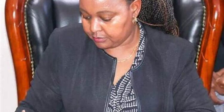  Anne Waiguru Appointed by International Organization 