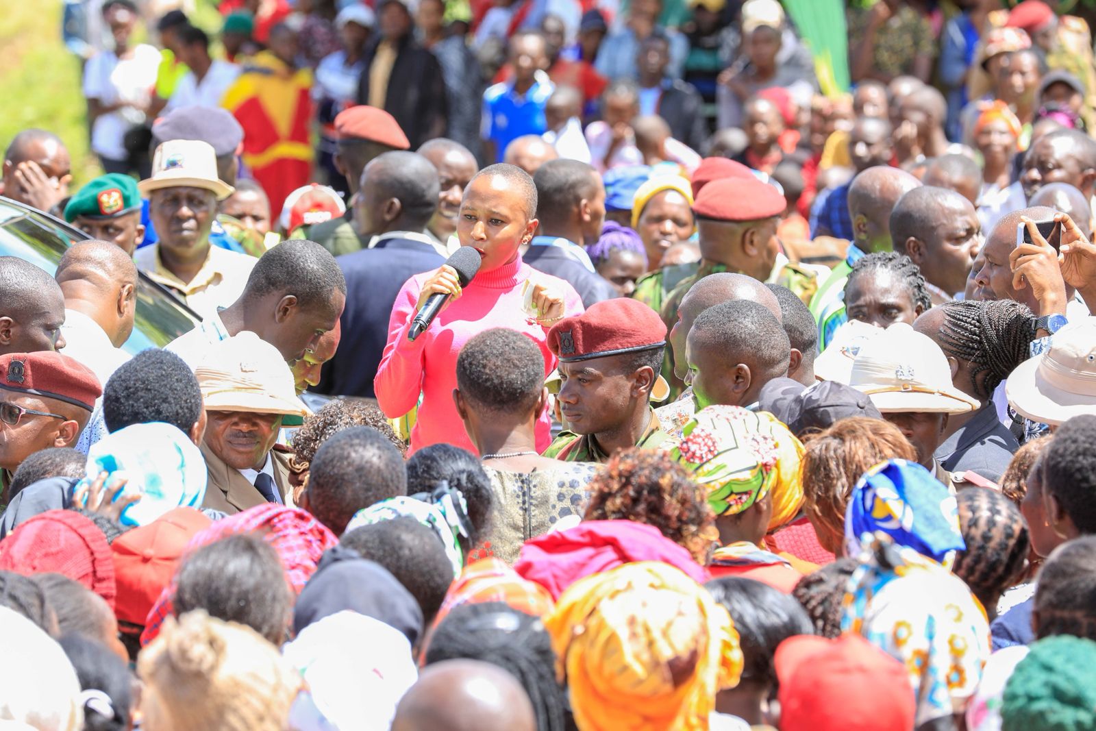 Njeri Maina MP Takes Swipe at Waiguru as Ruto Watches 