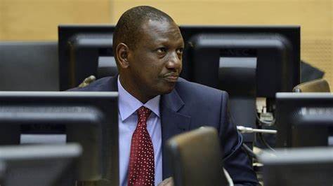 President William Ruto pictured during a trial hearing in the International Criminal Court (ICC) in The Hague, Netherlands, on May 14, 2013. 