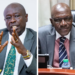 A collage of DP Rigathi Gachagua (left) and Kakamega Senator Boni Khalwale.