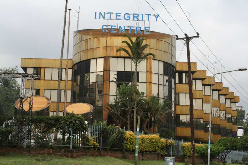 A photo of the EACC headquarters along Valley Road in Nairobi.