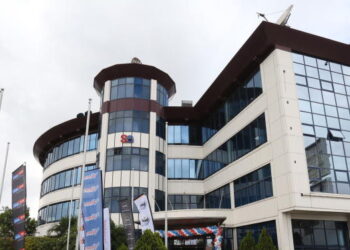 A photo of Standard Group's headquarters along Mombasa Road in Nairobi.