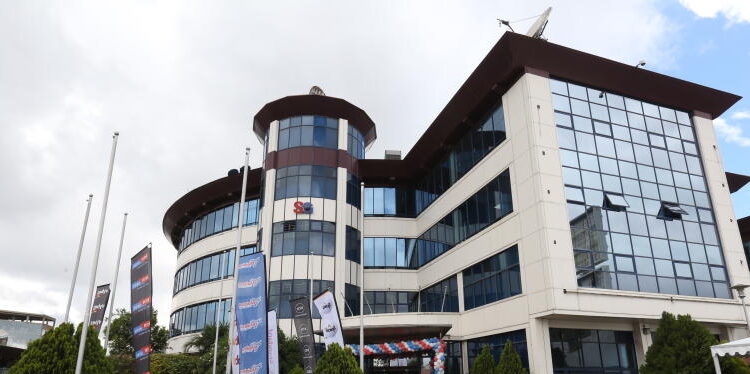 A photo of Standard Group's headquarters along Mombasa Road in Nairobi.