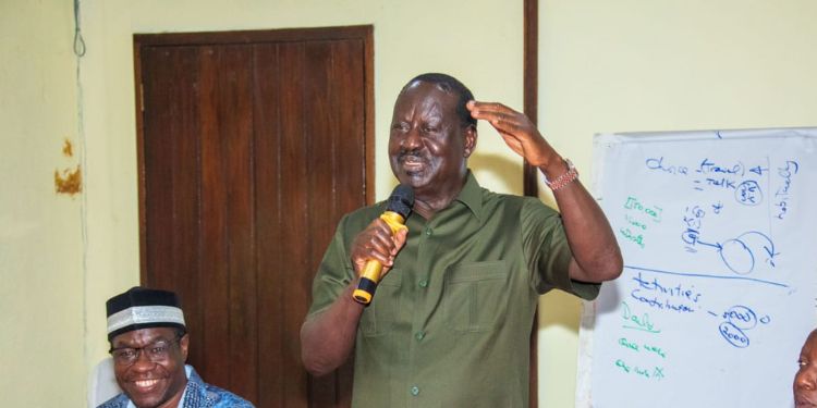 Raila Odinga Differs with Ruto’s Stand on Israel-Palestine War