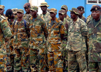 Sierra Leone's military troops. PHOTO/Courtesy