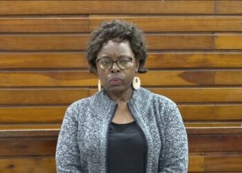 Controller of Budget Margaret Nyakango appearing in court on Tuesday, December 5