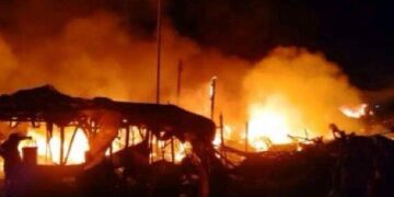 Uproar as Gikomba Market Burns Down Again