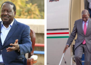 Kenyans React as Odinga Terms Ruto's Foreign Trips Useless