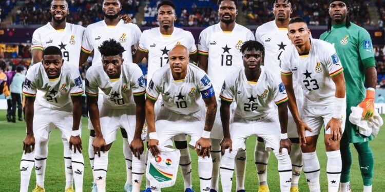 Ghana National Football Team. 