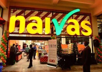 Naivas Supermarket branch.