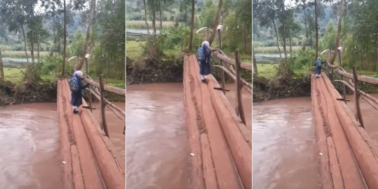 Reactions as Omondi Appeals for Girl Captured Crossing Flooded River