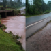 A collage of a section of the Kaplong-Kisii road and the Kipsonoi River bridge. PHOTO/KeNHA.
