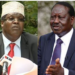 A collage of ODM leader Raila Odinga and Lawyer Miguna Miguna.PHOTO/Courtesy.