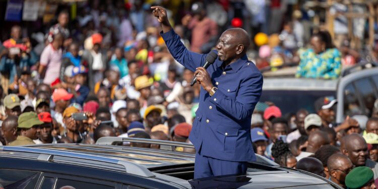 Ruto Rants After Hostile Crowd Disrupts His Rally 