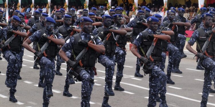Benin Republican Police Officers.