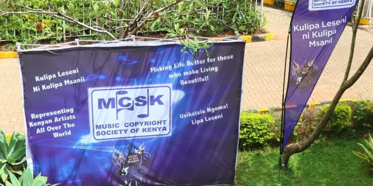 Dennis Itumbi + Music Copyright Society of Kenya