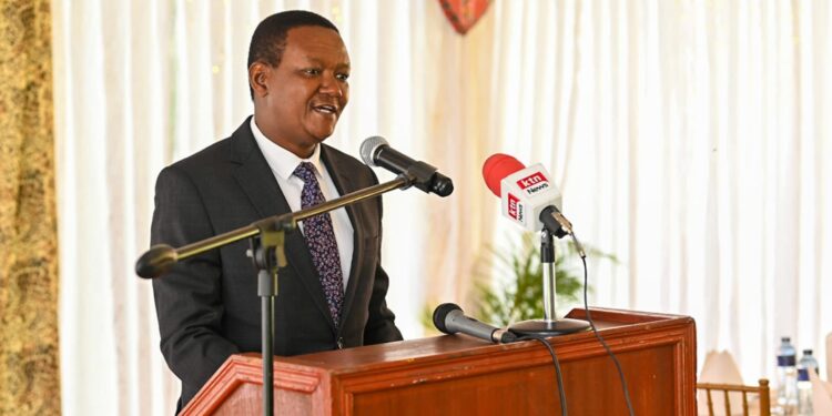 Cabinet Secretary Ministry of Tourism Wildlife, Dr Alfred Mutua.