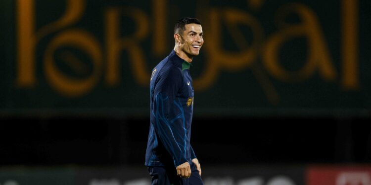 Al Nassr Captain, Cristiano Ronaldo.