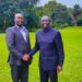 Embakasi MP Benjamin Mejjadonk Gathiru with President William Ruto.PHOTO-Benjamin Gathiru Mejjadonk FB