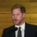 Prince Harry speaks during the "One Year to Go" Invictus Games dinner in Vancouver, British Columbia, Friday, Feb. 16, 2024. PHOTO/ Courtesy