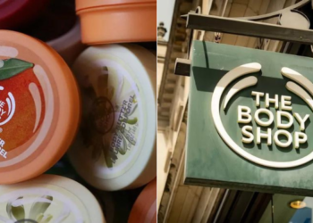 A collage photo of Body Butters and Body Shop logo. PHOTO/ Courtesy.