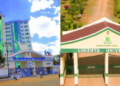 A collage photo of Mt Kenya University and Lukenya University.