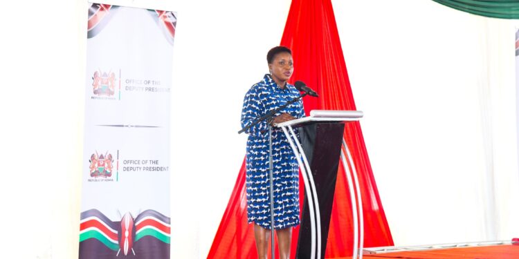 Health Cabinet Secretary Susan Nakhumicha speaks during a function in Mombasa on February 26, 2024.