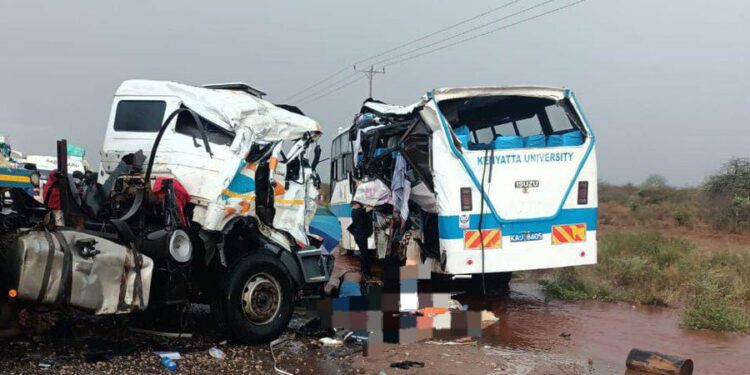 11 Kenyatta University Students Die in Grisly Road Accident