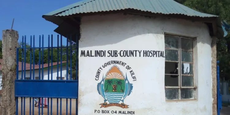 Malindi Sub County hopsital where fake doctor was arrested.