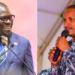 A collage of Embakasi East MP Babu Owino (right) and Nairobi Governor Johson Sakaja. PHOTO/Courtesy.