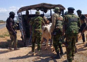 Police Engaged in Gun Fire with Cattle Rustlers 