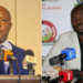 A collage of Murang'a Seal Chairperson(L) Robert Macharia and FKF CEO Barry Otieno PHOTO/ Courtesy