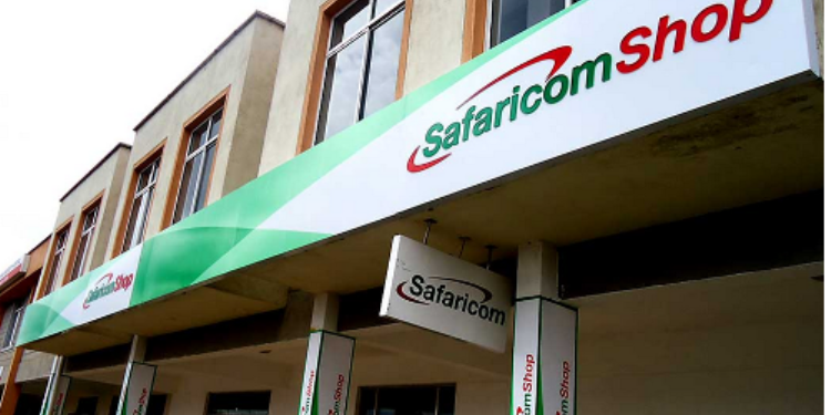 Safaricom shop in Kenya. PHOTO/ Courtesy