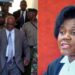 A photo collage showing Francis Muruatetu and Wilson Thirimbu Mwangi and Justice Grace Nzioka during the ruling on the Monica Kimani case.
