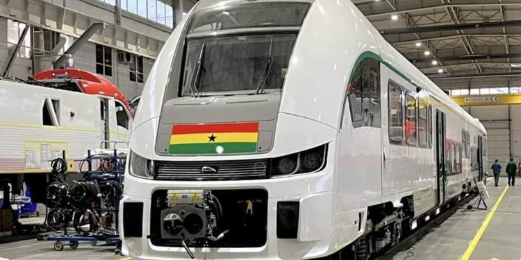 Ghana's Newly Imported Train 
