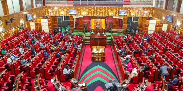 KBC National Assembly Ruto proceedings on April 17, 2024. PHOTO/Parliament.