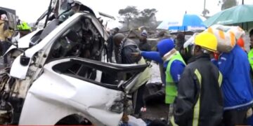Accident Scene where passenger died