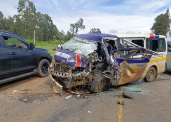 Accident Alert: Matatu Collides Along Nairobi-Nakuru Highway