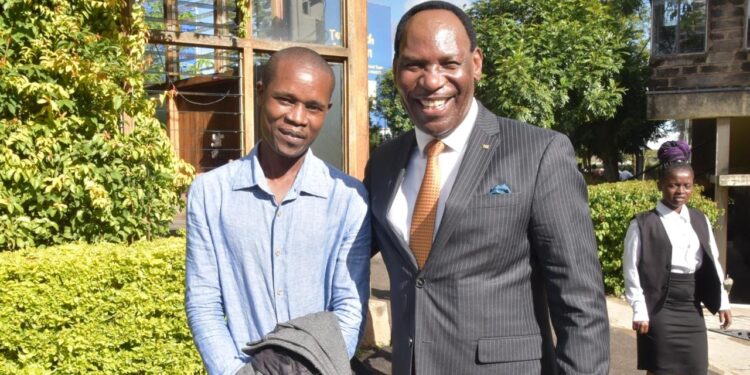 Ezekiel Mutua Promises to Treat Toilet Cleaner with a Flight