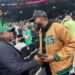 Uhuru Makes Surprise Appearance at the NBA Playoffs